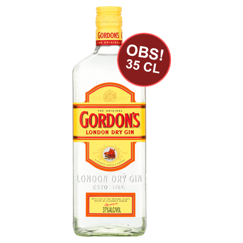 Gordons Dry Gin 375 35 Cl